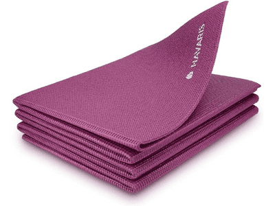 Navaris Foldable Yoga Mat for Travel