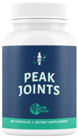 Peak Joints Reviews - Single bottle of joint pain supplement